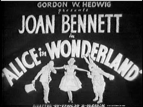 1930 Alice in Wonderland short, Joan Bennett, music by Irving Berlin