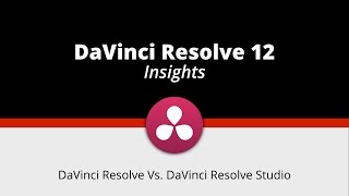 DaVinci Resolve Vs DaVinci Resolve Studio