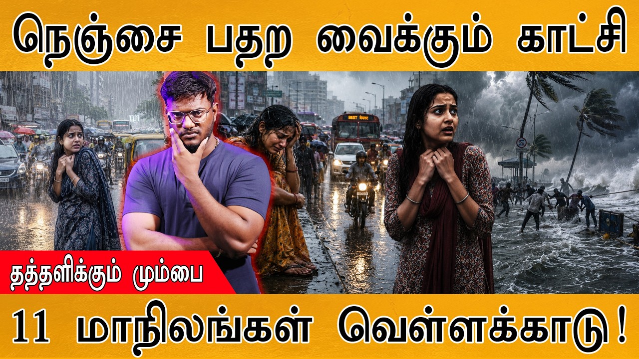 நெஞ்சை பதற வைக்கும் காட்சி | தத்தளிக்கும் Mumbai | 11 மாநில?