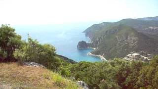 preview picture of video 'View from Agios Georgios mountain'