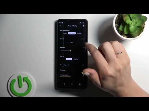 SONY Xperia 10 IV - How To Customize Always On Display