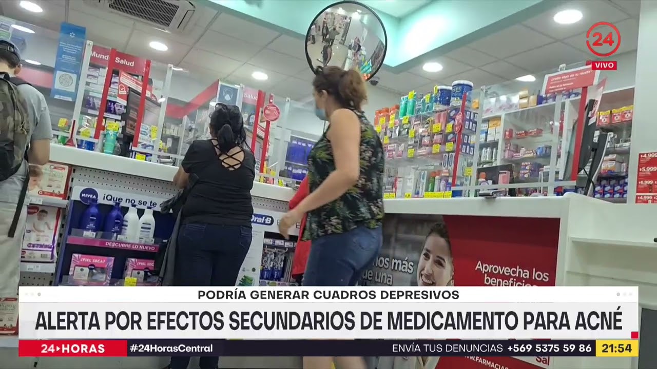 Alerta por efectos secundarios de medicamento para acné