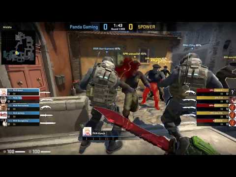 ESports - CS:GO, 5POWER vs Panda, ESL Pro League Season 9 China Closed Qualifier (26th of March 2...