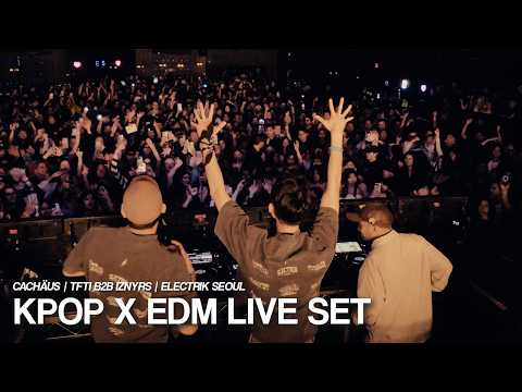KPOP x EDM Live Set @ Academy LA | IZNYRS B2B @tfti | Electrik Seoul | cachäus