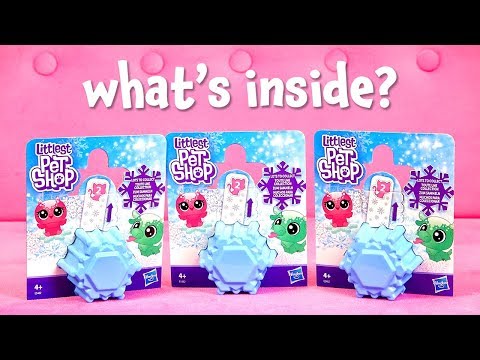 NEW Littlest Pet Shop FROSTED FLURRIES Surprise Unboxing!