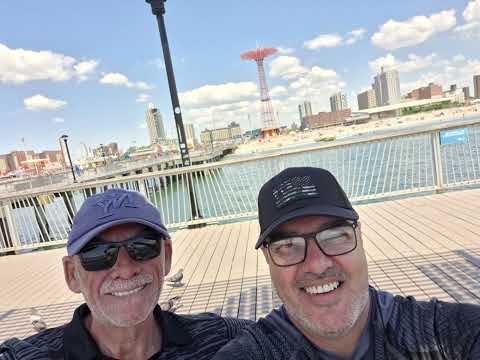 Paseando en las playas de New York-Coney Island Beach-NY