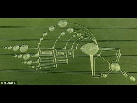 1ª Filmación de la creación de uno de Los Círculos de las cosechas Fernando Jiménez del Oso