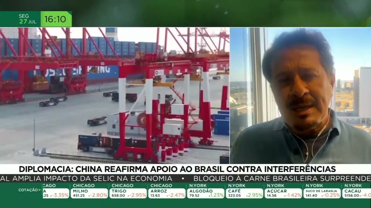 China reafirma apoio ao Brasil contra interferências