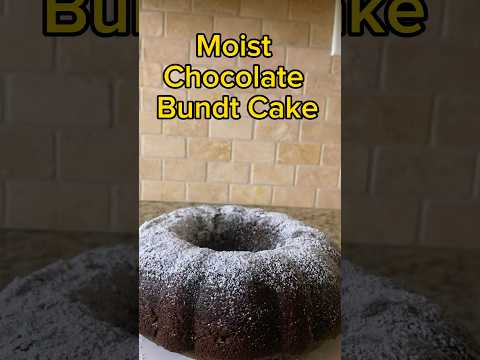 Moist Chocolate Bundt Cake!