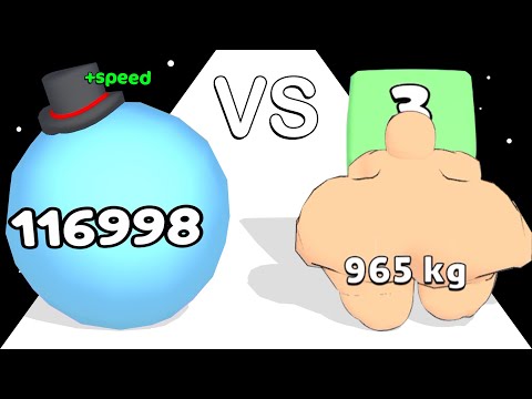 Big Head Run VS Eat Numbers: ASMR Gameplay ❌ Max Level!