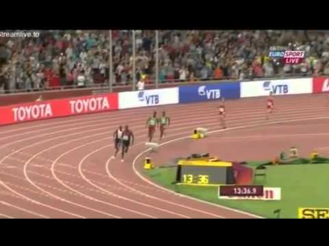 Mo Farah Wins Men's 5000m Final IAAF World Championship 2015 5000m gold medal