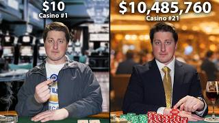 How many Times can I double $10 gambling?