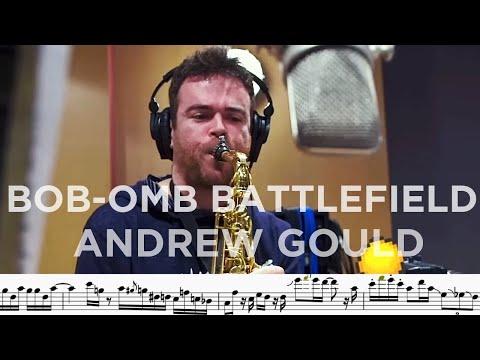 Bob-Omb Battlefield - 8 Bit Big Band - Andrew Gould Alto Sax Solo Transcription