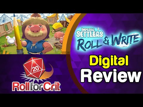 Imperial Settlers: Roll and Write Digital App Review | Roll For Crit - YouTube