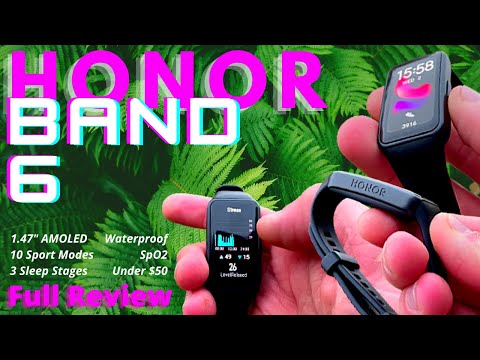 Honor Band 6 Review - This Is A Fitness Tracker Revolution | 1.47" AMOLED display on a TRACKER!?!