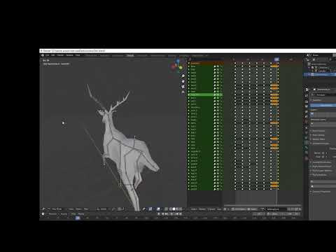 Dongbo's Rigging and Animation Demo Reel in Blender