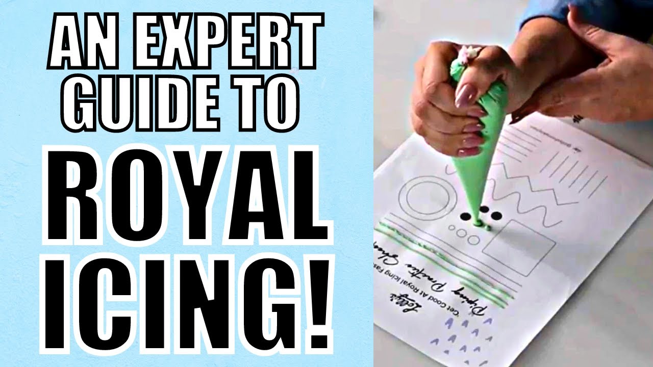 Professional Baker Gives Expert Tips on How to Pipe Royal Icing