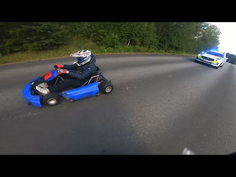 Gokart vs Police (Insane Police Chase!)