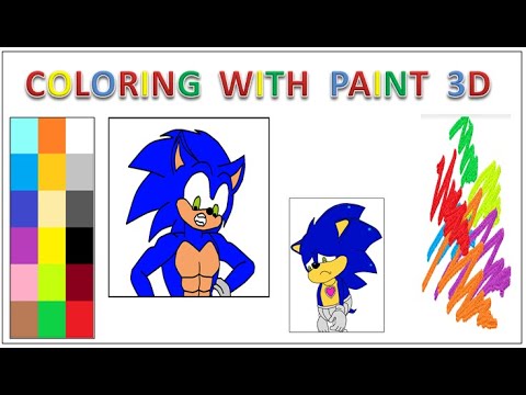 COLORING PAGES | SONIC COLORS | SONIC COLORING PAGES | HOW TO COLOR SONIC