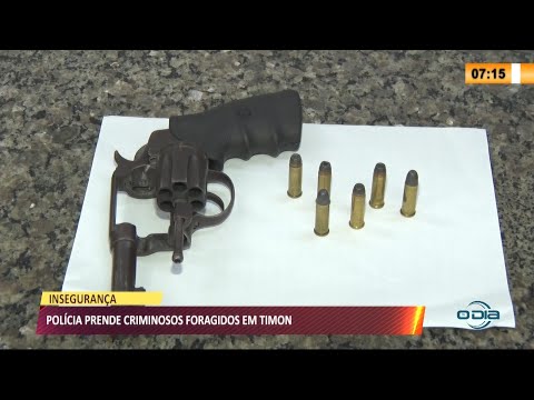 Polícia de Timon prende bandido suspeito de praticar assaltos na região 06 05 2021
