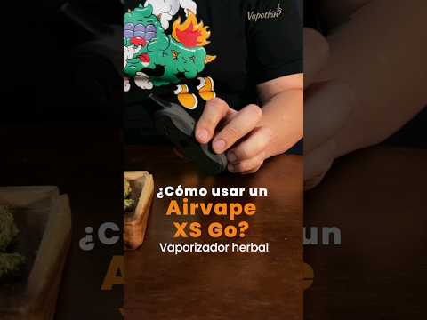 ¿Cómo se usa el Airvape XS Go? Vapo Herbal 🌱🌬️ Tutoriales Vapotlán