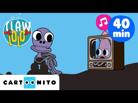 Tiefsee-TV: Das Abenteuer der Krake | ClawLolo 🦀 Musik-Special 🎵 | Cartoonito