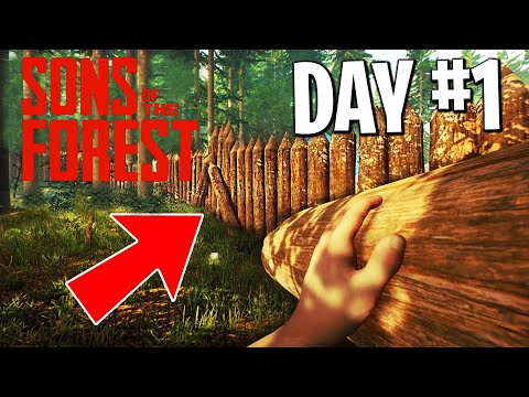 Sons Of The Forest Guide For DAY 1 | Get The Best Start | The Forest 2 Tips