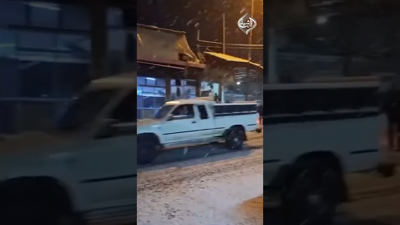 فيديو | الثلوج تتساقط على محافظة دهوك وتزينها بالبياض