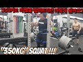 스쿼트 하다가 350키로 바벨을 떨궜습니다
