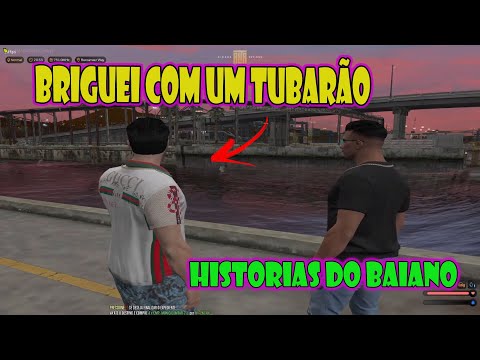 BAIANO CONTANDO QUE BRIGOU COM TUBARÃO  - GTA RP ZG CLIPES