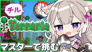 【テラリア】チル！死にゲーを難易度マスターで挑む！骸骨のボスが倒せないよぉ…！;; #10【Terraria】【夜絆ニウ / NeoPorte (ネオポルテ) 】