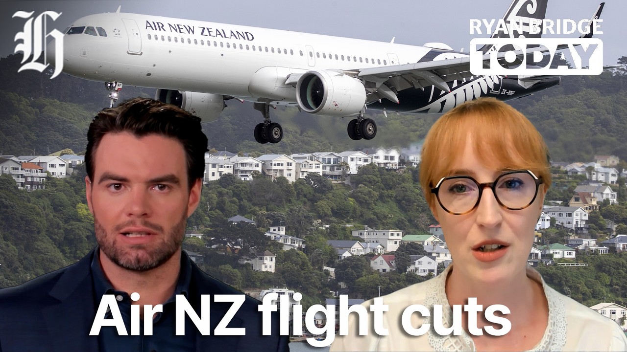 What the latest Air NZ flight cuts mean for you | Ryan Bridge TODAY
