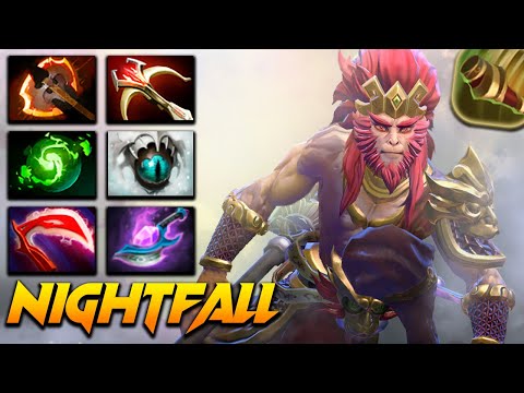 Nightfall Monkey King Ninja Fighter - Dota 2 Pro Gameplay [Watch & Learn]