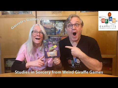 Garrett's Games Reviews Studies in Sorcery from Weird Giraffe Games