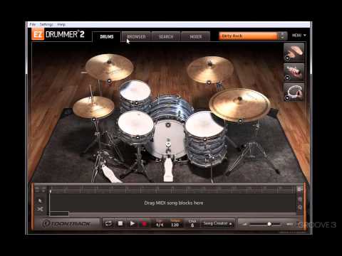 Free Download EZdrummer 2 Explained TUTORiAL