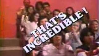 THAT'S INCREDIBLE (1980-84) THEME (no audience noise)