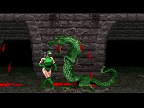 Mortal Kombat 2 (PS1) - Finishers on Jade