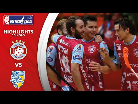 HIGHLIGHTS | Extraliga muži, 15. kolo, 1. FBC Florbal Trenčín - FBK Púchov