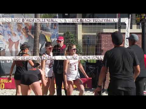 trojancandy.com:  See USC Beach Volleyball Players Delaynie Maple and Julia Scoles Beat Stanford