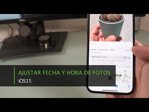 iOS 15: Cómo ajustar la fecha y hora de las fotos