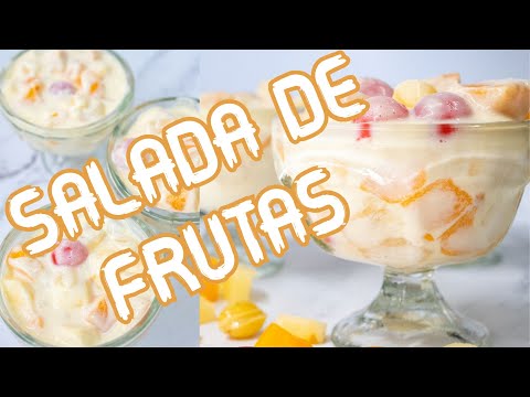 A Melhor: SALADA DE FRUTAS CREMOSA, para Sobremesa.