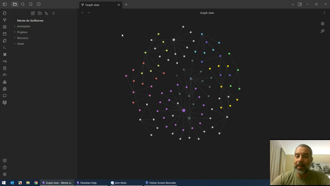 Segundo Cérebro com Obsidian - Inteligência Artificial - Clone