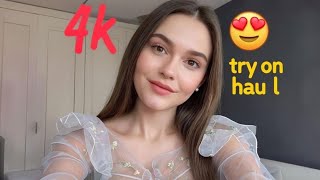 Yoga 💞 Sheer Transparent Haul 2026 (4K) | Lingerie, Micro Bikini & Out