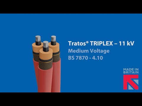 Tratos TRIPLEX 11kV for DNO BS7870 4.10 - Medium Voltage Cable