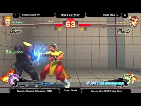 Finelikewine49 (GU) vs Scuba Steve (CH) - Grand Finals - AE 2012 - GameClucks Saturday Slugfest II
