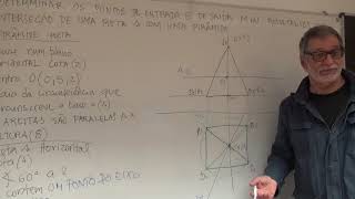 Interseção de uma Reta com uma Pirâmide