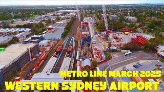 Western Sydney Airport Metro Line St marys Orchard Hills Luddenham, Business Park, Bradfield city