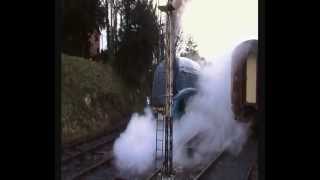 preview picture of video 'Steam. 4464 Bittern @ Mid Hants Steam Gala Feb 15'