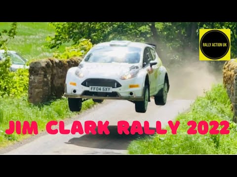 Jim Clark rally 2022 day 1big jumps shakedown stages 1/2
