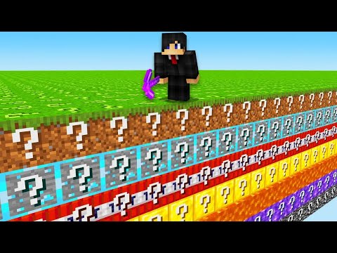Minecraft, But With Too Many Lucky Blocks...